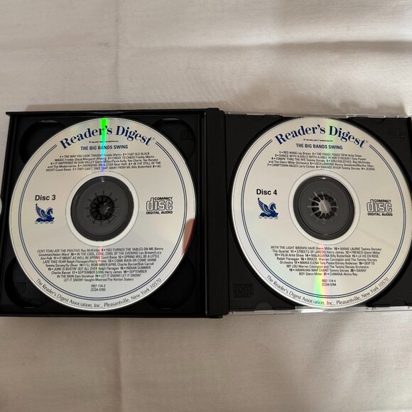 Reader's Digest/Pegasus 4 CD Set The Big Bands Swing - Your All-Time Favorites - Picture 5 of 5
